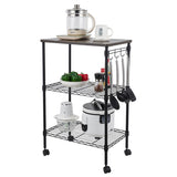 ZNTS 3-Tier Kitchen Utility Cart 89585769