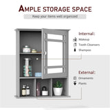 Bathroom Cabinet with Mirror 13099782