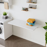 Laundry Room Folding Table Wall Mounted Folding Table for Small Spaces,Fold Down W3226P325707