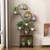 (Heart Shape) Plant Stand Indoor with Grow Lights, Tiered Indoor Plant Shelf, Metal Plant Flower W2641P323276
