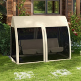 Garden rocking chair with canopy 23497304