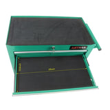 7 DRAWERS MULTIFUNCTIONAL TOOL CART WITH WHEELS-GREEN W1102126231