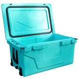 Hot Selling Blue color 65QT Outdoor cooler fish ice chest Box 2022 Popular Camping Cooler Box W136458176