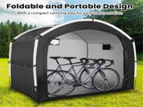 7.25.16 Ft Outdoor Bike Storage Shed Tent Waterproof Bicycle Shelter for 5 Bikes 72313980