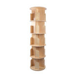 5 Tier Rotating Bookshelf 360 Display Spinning Bookshelf Revolving Bookcase 40321627