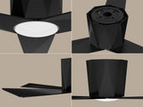 Ceiling Fans with Dimmable Led Lights, 52 Inch Flush Mount Ceiling Fan Remote Control, Quiet DC 08567897