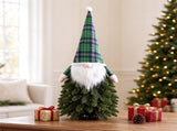 3 FT Pre-Lit Tabletop Christmas Tree with Santa Boot Base, 20 Warm White LED Lights 8 Modes Timer, 15074546