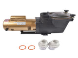 W3SP2615X20 Pool Pump Motor 2 HP Single Speed 230V Replacement for Hayward SP2615X20, Spa and 64409837