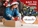 6.6 FT Lighted Christmas Inflatable Decoration, Inflatable Three Christmas Gnomes Elves, Funny Blow 49965532