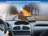12V Cigarette Lighter Powered Car, 150W Heat and Fan Modes, Rotatable Dash Mount Vehicle 46910568