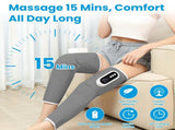 Cordless Leg Massager Air Compression Massager with Heat Thigh Knee Calf Massager with 3 Modes 66724270