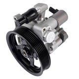 Power Steering Pump with Pulley Fit for Mercedes-Benz W211/S211 E350 2006 V6 3.5L Aluminum without 36965962