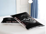 3pcs Soft and Comfortable Death and Angel Print Duvet Cover Set for Bedroom and Guest Room 32358203