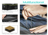 XISHAN 8'X300' Black HDPE 90 Gram Weed Barrier Fabric 21701911