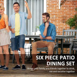 Pieces Patio Furniture Set 77384231