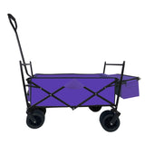 ZNTS Outdoor Garden Park Utility kids wagon portable beach trolley cart camping foldable folding wagon W321115010