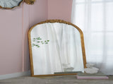 28"x53" Wood Floor Mirror, Full Body Mirror Dressing Make up Mirror for Bathroom Bedroom Living Room W2078126742