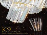 (Same as W1340126461/L5023) Crystal Chandelier Modern Chandelierss Fixture Hanging Pendant W1340P189288