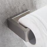 Bathroom Hardware Set Brushed Nickel 4-Pieces Bathroom Towel Rack 24 Inches Adjustable Bathroom W1932133721