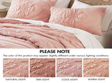 3-Piece Full/Queen Comforter Set,Pink B035P408218