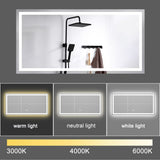 (Same as W134070942/L4004) 72"36" LED Light Bathroom,anti-Fog & Dimming Led Bathroom Vanity W1340P189822