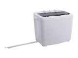 Compact Twin Tub with Built-in Drain Pump XPB35-188S 14.3lbs 36373962
