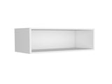 Wall Cabinet 12" H, 1 Spacious Shelf, White B097P250899