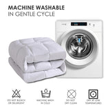White all-season comforter, plus size, checkered quilting, suitable for luxury hotel bedrooms and 21711668