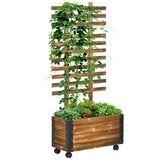 ZNTS Wooden Planter、Flower shelf 67053881