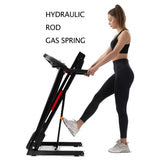 ZNTS Folding Treadmills for Home - 3.5HP Portable Foldable with Incline, Electric Treadmill for Running 49905196