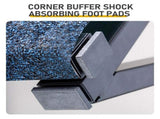 52"x18" Navy Blue Awning, Iron Frame, Corrugated Steel Tile Coating 23981193