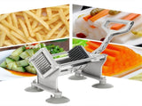 FC-1 Vertical French Fries Machine with Four 3/8" & 1/4" & 1/2" Flower Blades & 4pcs Suction Cups & 33268809