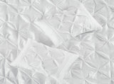 7-Piece King 100% Polyester Pieced Pleated Tufted Comforter Set B035P463184