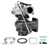 FIT For T04E T3 .63 Turbo Turbocharger Compressor 420HP W/ Internal Wastegate V-band 26481178