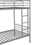 ZNTS Twin Over Twin Metal Bunk Bed 43581300