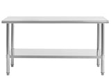 Stainless Steel Table 24 x 48Inch Stainless Steel Prep Table, Commercial Kitchen Metal Table for 79688444