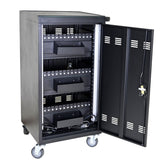 Mobile Charging Cart and Cabinet for Tablets Laptops 45-Device W1102137776