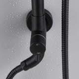 Shower Head with Handheld Shower System with 8" Rainfall Shower Head, Dual Shower Combo W121990175