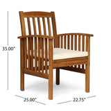 CASA ACACIA DINING CHAIR,2PCS with 2 Cushions 61720.00