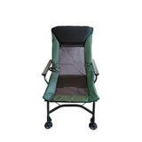 ZNTS Camping Lounge Chair, Portable Folding Reclining Camping Chair with Adjustable backrest for Indoor 99685219