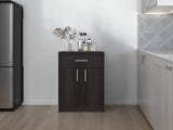 Cope kitchen Pantry in melamine with 2 doors and 1 drawer B128P485379