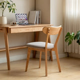 Dining Wooden FAS Grade Oak Natural Wood Made in North America 100% Dirt-free Wood Solid W1283P256522