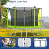 ZNTS 8FT TRAMPOLINE Green K1163P147161