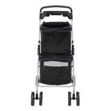 ZNTS Pet Stroller for 2 Dogs and Cats, Double 4 Wheel Cat Pet Carriers Bag Jogger for Small Medium Pets, 11499507