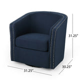 ZNTS SWIVEL CHAIR 68404.00BLU