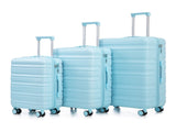 HIFINE TOURIST 20"/24"/28" 3 pcs/set in ABS Spinner Wheel Luggage, Carry on Suitcase, Matching W2787P342137