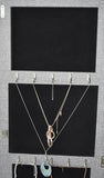 Fashion Simple Jewelry Storage Mirror Cabinet With LED Lights Can Be Hung On The Door Or Wall W2512P201001