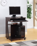 Utility Cart Microwave Cart Kitchen Cart Computer Cart one gliding shelf two shelves rounded corners B107P269955
