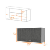 Oklahoma Wall Cabinet, Two Doors B128P148777