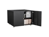 Office furniture Copier Cabinet black 2 door steel copier stand mobile pedestal file Printer Stand 39701117